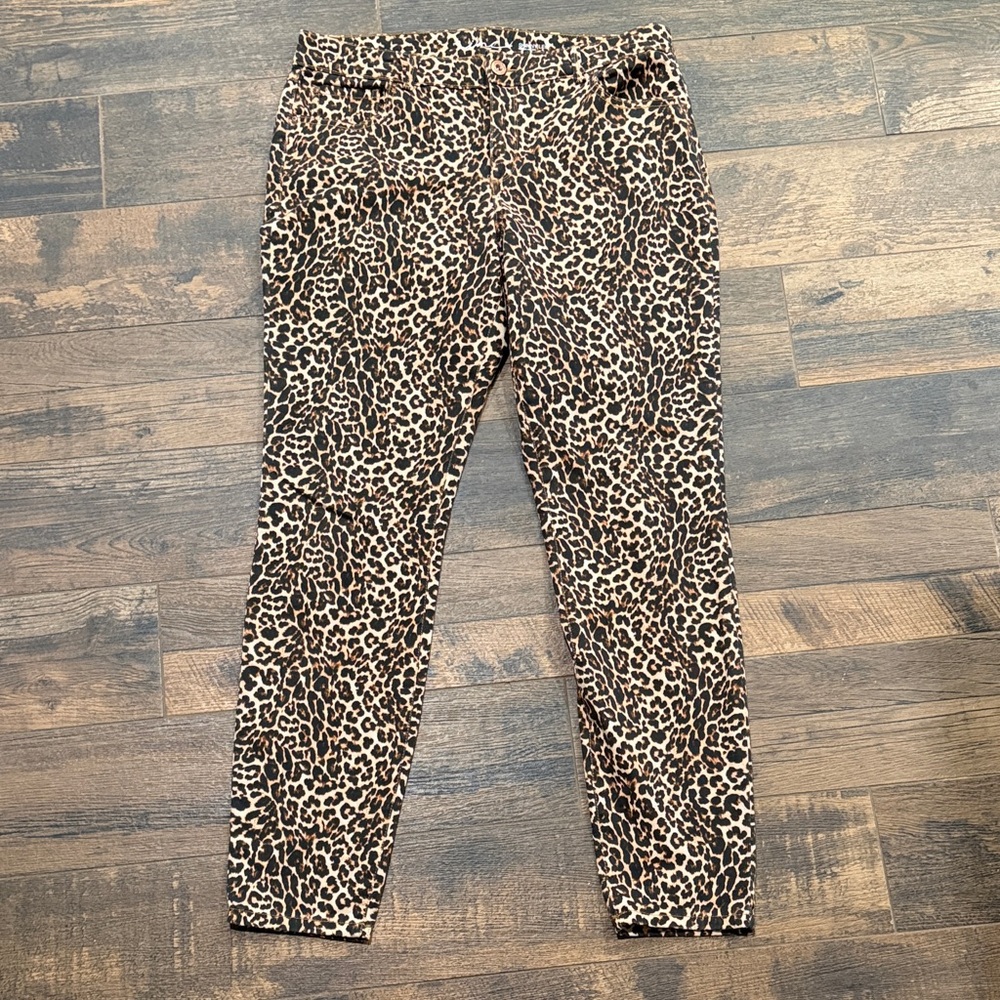 INC International Concepts Leopard Pattern Pants